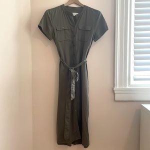 LOFT utility shirt dress. Size 4.